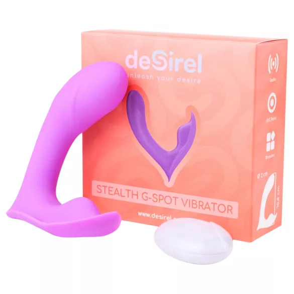 Desirel Insider - G-spot en prostaat vibrator - siliconen - paars
