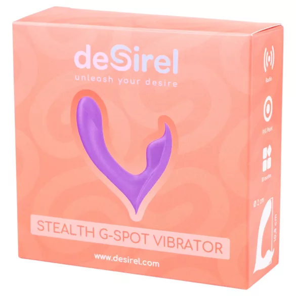 Desirel Insider - G-spot en prostaat vibrator - siliconen - paars