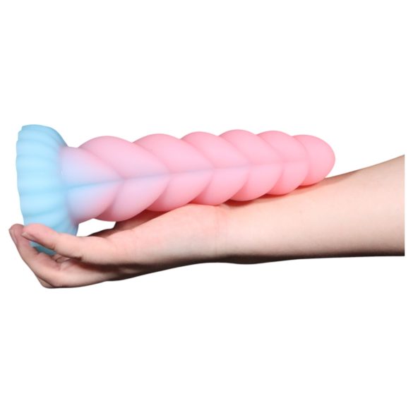 OgazR - 22cm oplichtende eenhoorn dildo (regenboog)