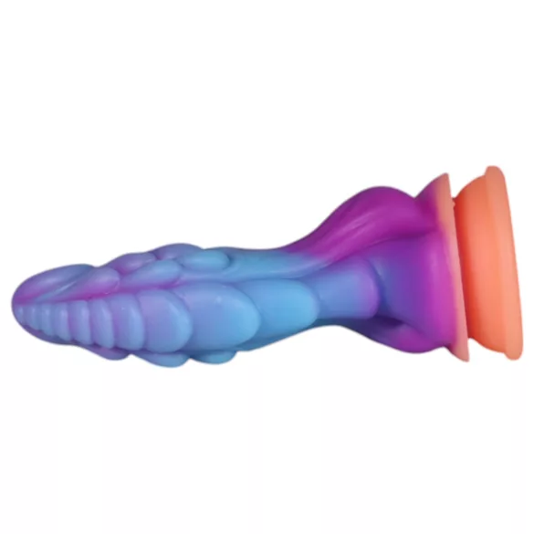 OgazR - dildo met lichtgevende draak - 22cm - paars roze