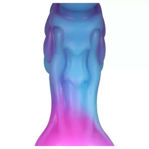OgazR - dildo met lichtgevende draak - 22cm - paars roze