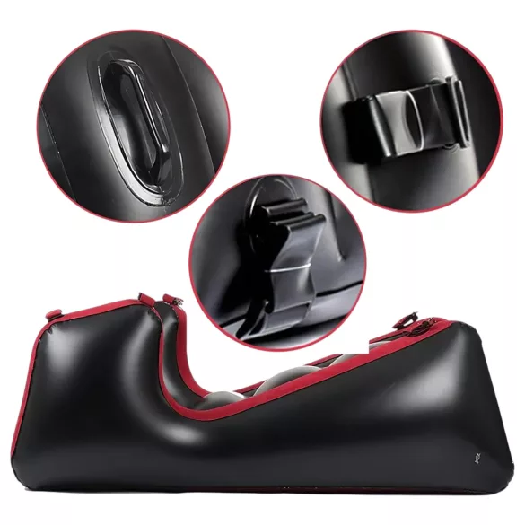 Desirel Magic Pillow - opblaasbare sekssofa voor standjes (rood)
