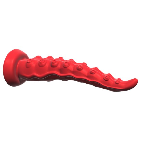 Zuignap Octopus Arm Vibrator met Afstandsbediening (Rood)