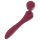 Lonely - gebogen vibrator massager - rood