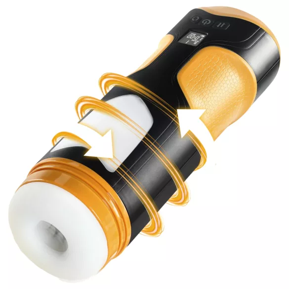 Lonely - automatische roterende masturbator - zwart