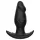 Kangvo - magnetische opblaasbare fantasy dildo groot (zwart)