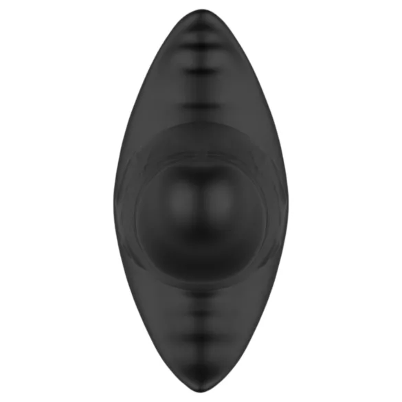 Kangvo - magnetische opblaasbare fantasy dildo groot (zwart)