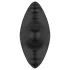 Kangvo - magnetische opblaasbare fantasy dildo groot (zwart)