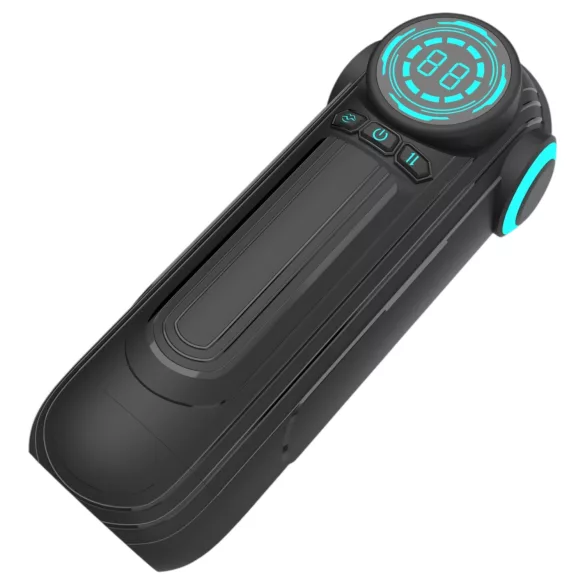 Mroow - automatische zuigende en vibrerende masturbator (zwart)