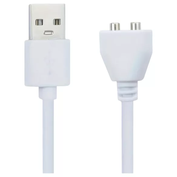 Pleasure Charge Loveline - magnetische USB-oplaadkabel (wit)