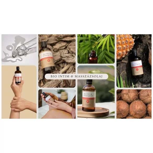 Coconutoil - biologische glij- en massageolie - 80ml