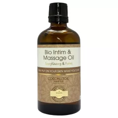   Coconutoil - biologische intieme massageolie - kruidnagel kaneel - 80ml