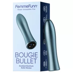 FemmeFunn Bougie - vibrator - premium aluminium - zilver
