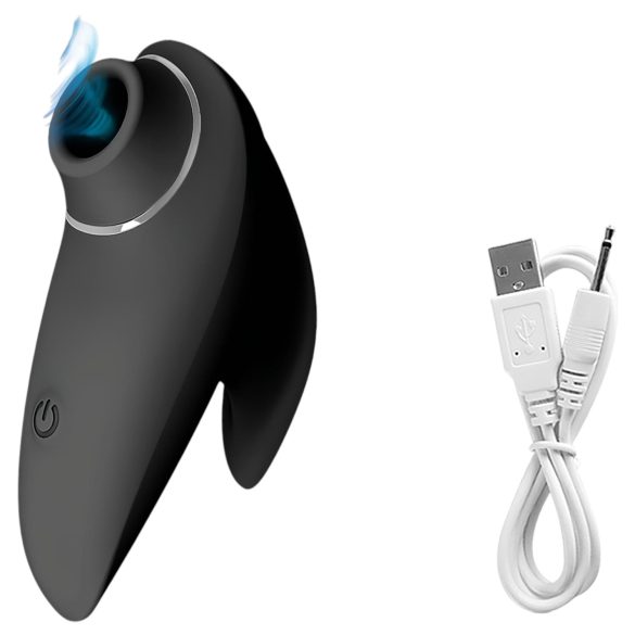 AlvUp - luchtdruk clitorisstimulator vibrator - zwart