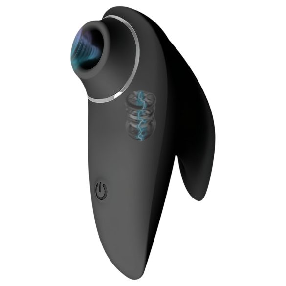 AlvUp - luchtdruk clitorisstimulator vibrator - zwart