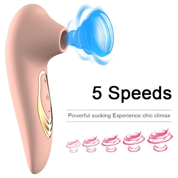 AlvUp - luchtdruk clitorisstimulator vibrator - roze