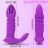 AlvUp - slimme stoot anaal vibrator - oplaadbaar silicone - paars