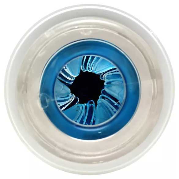 Leten SM370 - kreunende, draaiende masturbator (wit)