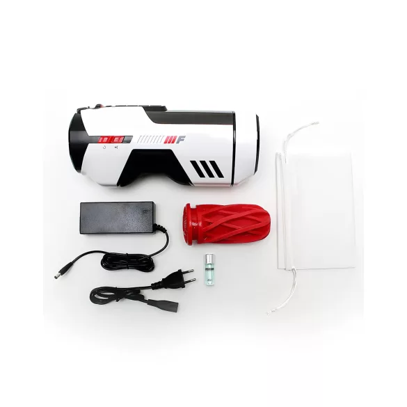LETEN SM FUTURE PRO - elektrische masturbator - op en neer beweging - verwarmd
