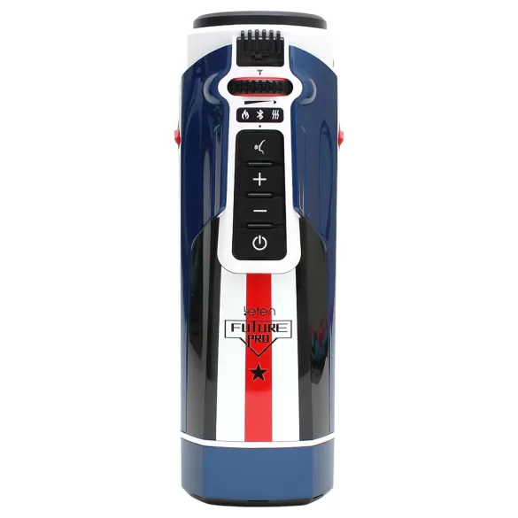 Leten SM Future Pro - elektrische stoot masturbator - verwarmd - zuigend - blauw
