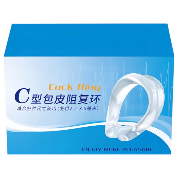 Makkring silicon - uitstel ejaculatie - transparant