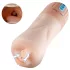 Lonely - masturbator met zuig- en trilfunctie - siliconen - huidkleur