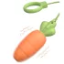 Sex HD Carrots - vibrator - wortelvorm - siliconen - oranje