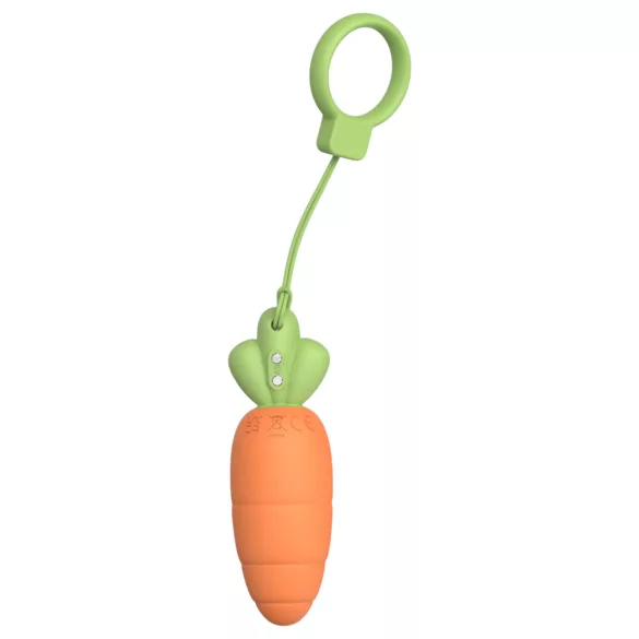 Sex HD Carrots - vibrator - wortelvorm - siliconen - oranje