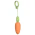 Sex HD Carrots - vibrator - wortelvorm - siliconen - oranje