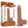 Lovetoy Sliding-Skin - dildo met balzak - realistisch dubbel laag