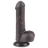 Lovetoy Sliding-Skin - realistische dildo met ballen - dubbel laag