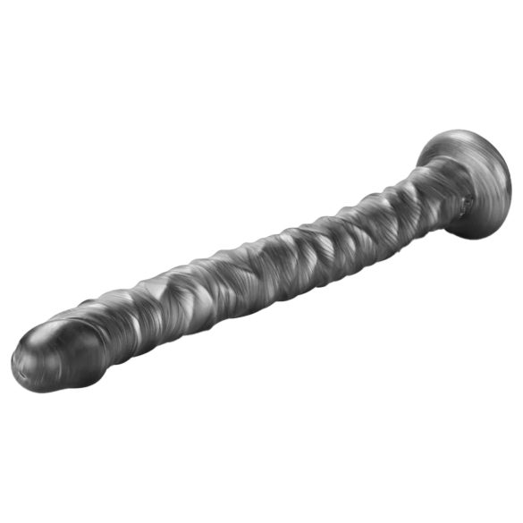 Lovetoy King Sized - grote vibrator - 40,5 cm - grijs