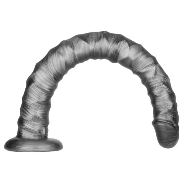 Lovetoy King Sized - grote vibrator - 40,5 cm - grijs