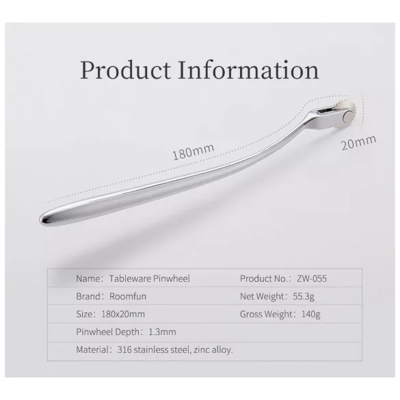Roomfun - Wartenberg-wiel (zilver)