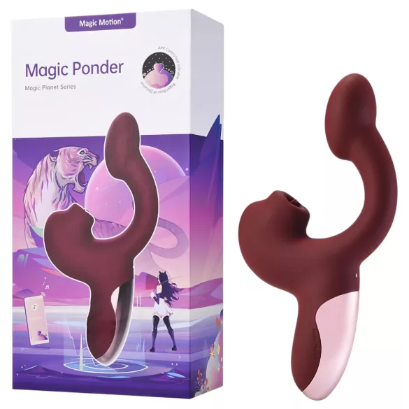 Magic Motion Magic Ponder - 2-in-1 rabbit vibrator - clitorisstimulatie