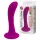 Pretty Love Baile - anaalplug met zuignap - gebogen - siliconen - roze
