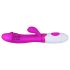 Pretty Love Snappy - waterdichte G-spot vibrator met clitorisarm (paars)