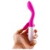 Pretty Love Brighty - G-spot en clitoris vibrator met arm (paars)