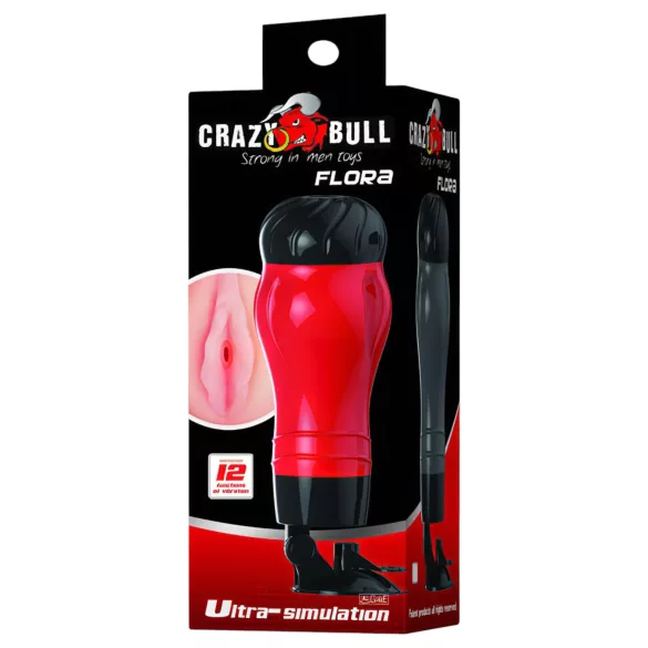 Crazy Bull - levensechte masturbator (huidskleur)