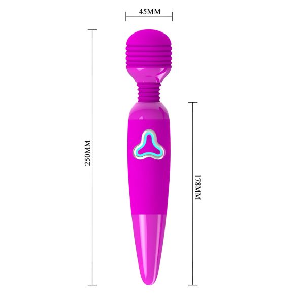 Pretty Love Wand - oplaadbare massage vibrator (paars)