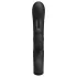 Pretty Love Webb - vibrator met clitorisstimulator - waterdicht - zwart