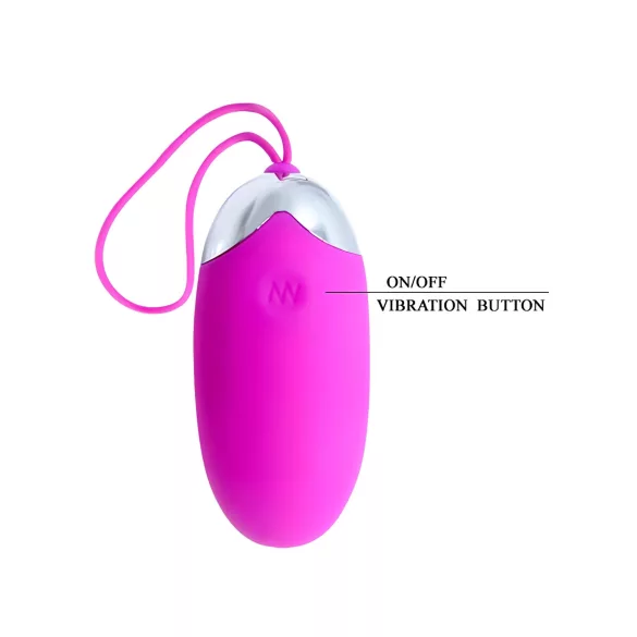 Pretty Love Berger - vibrerend eitje - oplaadbaar - draadloos - roze