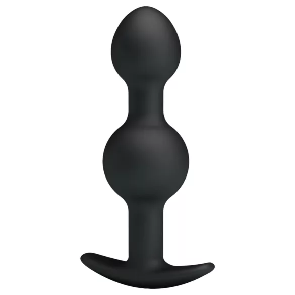 Pretty Love - anaal dildo met binnenbal - zwart