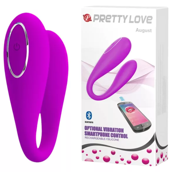 Pretty Love August - g-spot en clitoris vibrator - oplaadbaar - smart - roze