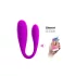 Pretty Love August - g-spot en clitoris vibrator - oplaadbaar - smart - roze