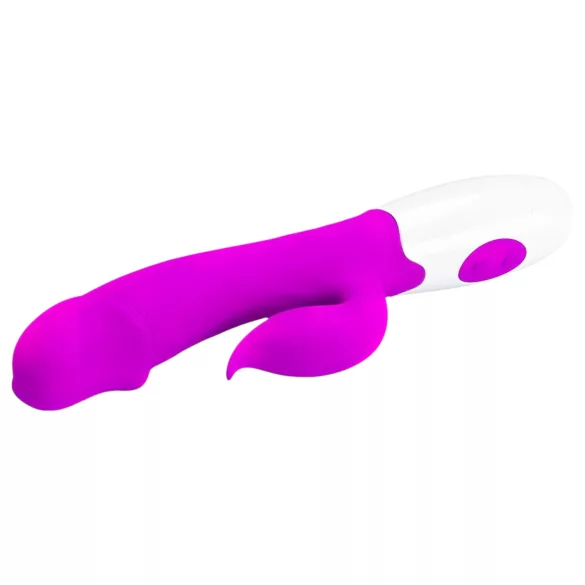 Pretty Love Peter - rabbit vibrator - siliconen - paars