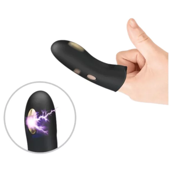Pretty Love Marico - elektrische vinger vibrator - zwart