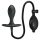 Pretty Love - Opblaasbare anale expander met binnenbal (zwart)