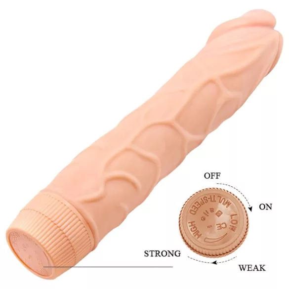 Baile Barbara - realistische vibrator - 22,5 cm - huidkleurig