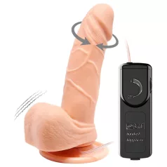   Baile Barbara Mark - realistische roterende vibrator - 15 cm - huidkleur